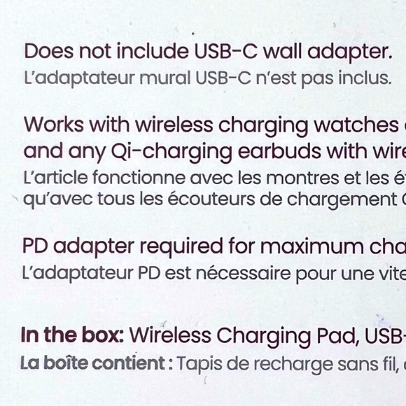 PRESS PLAY WIRELESS CHARGING PAD & VALET TRAY, BROWN COLOR, CHARGE ALL DEVICES - Picture 13 of 13